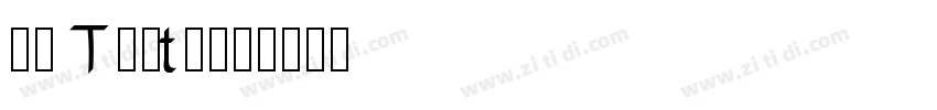 ZY Tactful字体转换